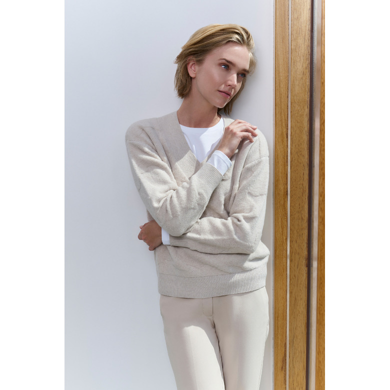 Yaya broek beige 2