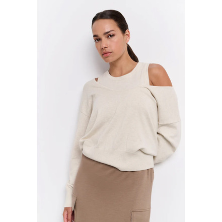 Yaya trui beige
