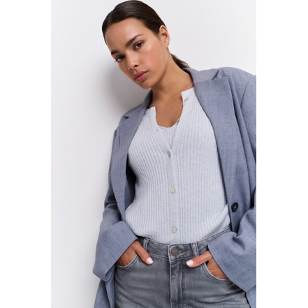 Yaya cardigan blauw