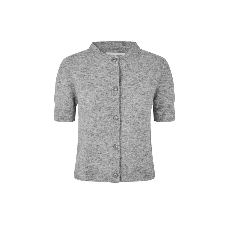 Samsoe&samsoe cardigan grijs 1