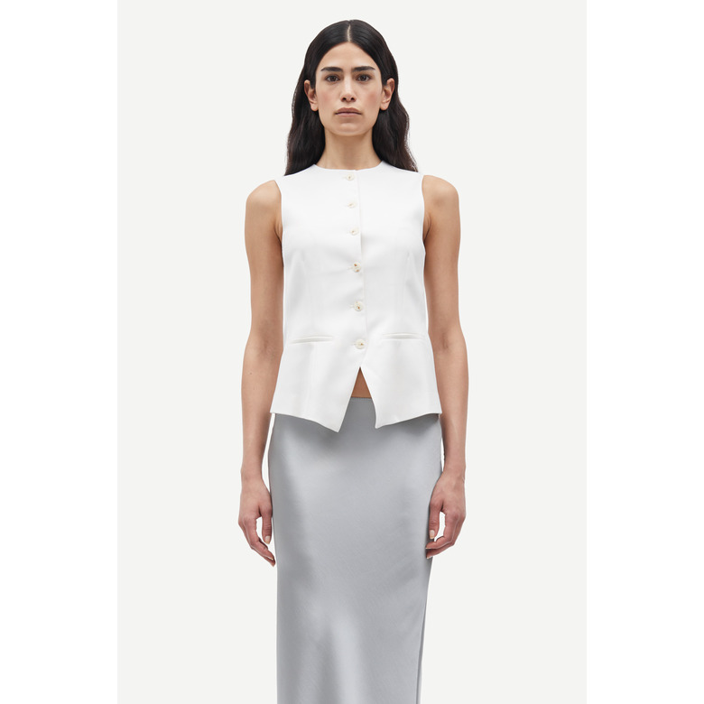 Samsoe&samsoe vest ecru 2
