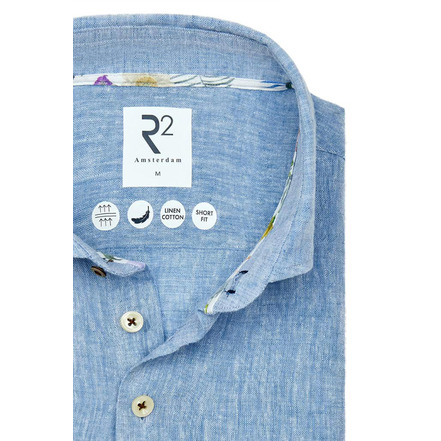 R2 Amsterdam shirt blue