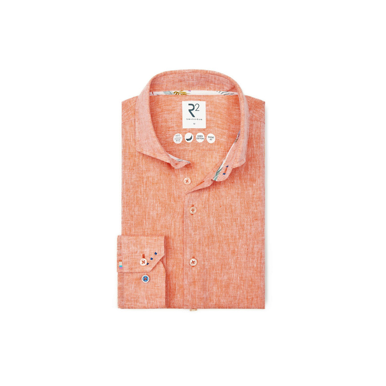 R2 Amsterdam hemd orange