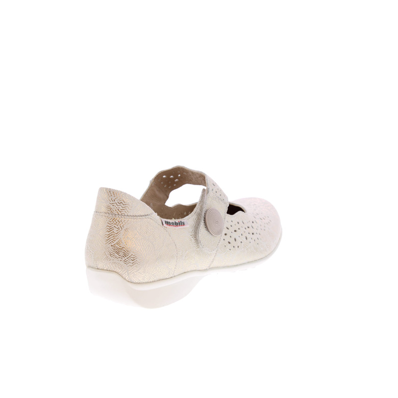 Mephisto Mobils velcro shoes silver 4