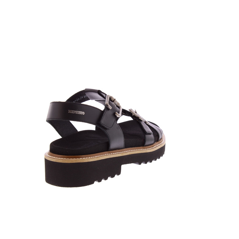 Mephisto sandalen zwart 4
