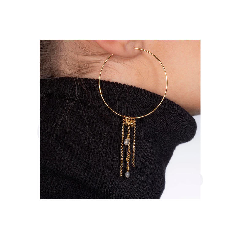 Murielle Perrotti earrings gold