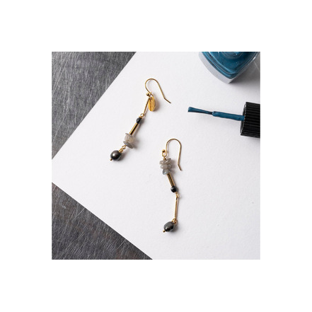 Murielle Perrotti earrings gold
