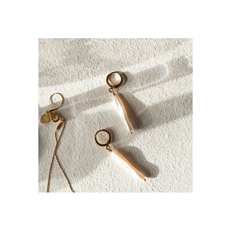 Murielle Perrotti boucles d'oreilles or