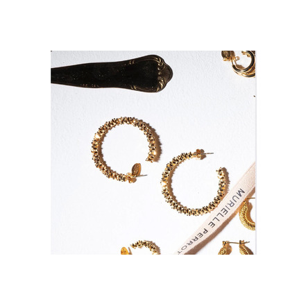 Murielle Perrotti earrings gold