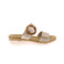 Remonte thong slippers lightbrown 1