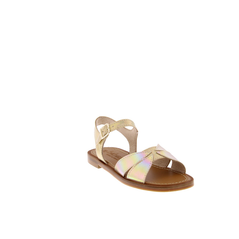 Beberlis sandals gold 2