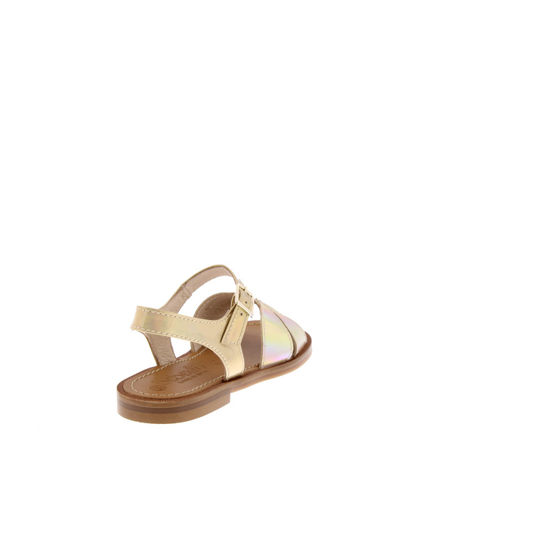 Beberlis sandals gold 4