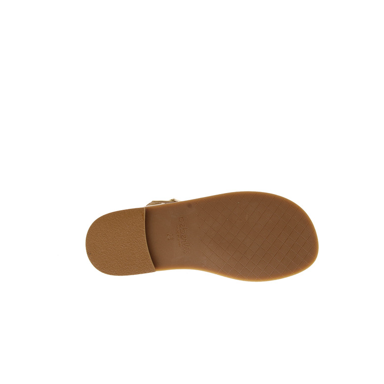 Beberlis sandals gold 5