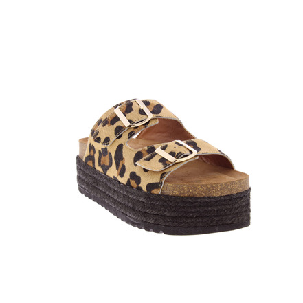 Sweet Lemon thong slippers brown