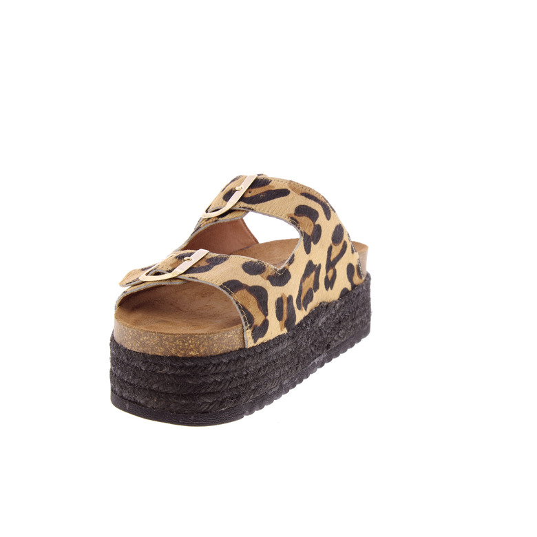 Sweet Lemon thong slippers brown 3