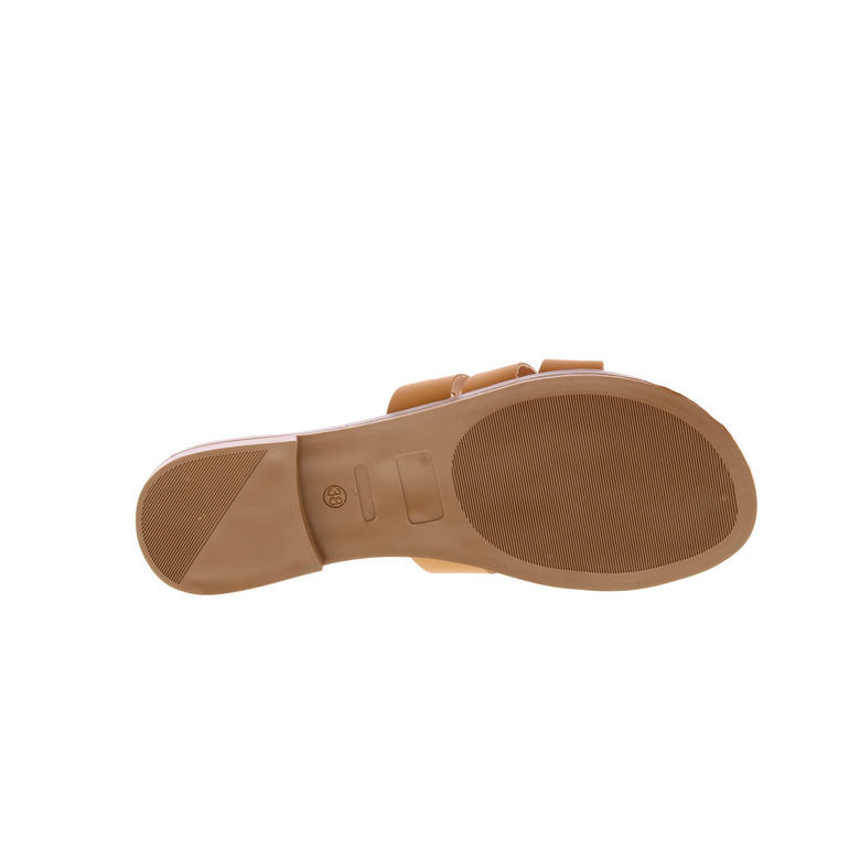 Scapa thong slippers camel 5
