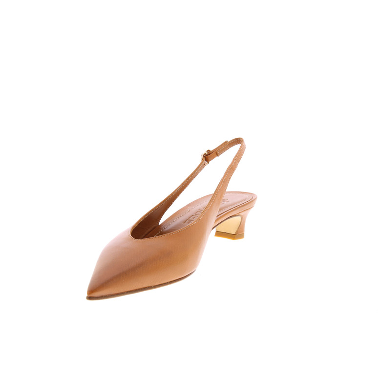 Julie Dee pumps cognac 3