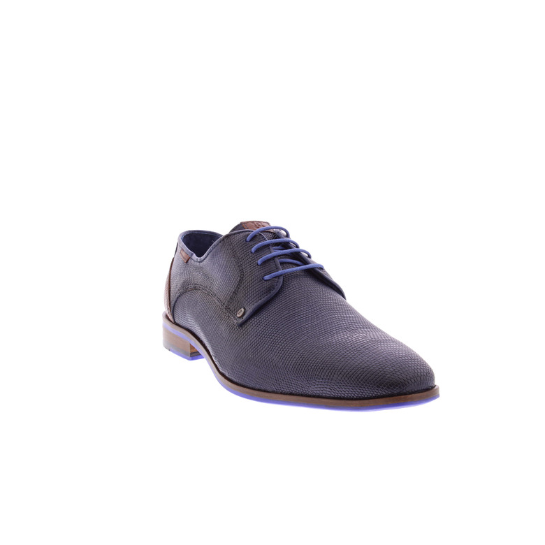Berkelmans veterschoenen blauw 2