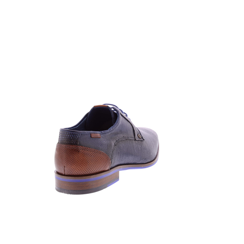 Berkelmans veterschoenen blauw 4