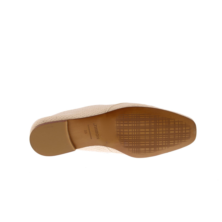 Thiron moccasins & loafers ecru 5