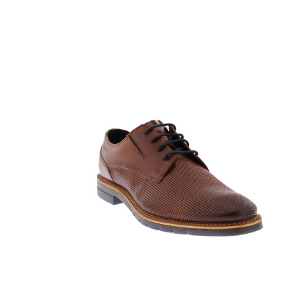 Bugattishoes lace shoes cognac
