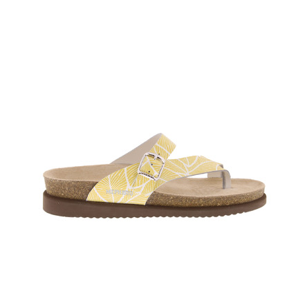 Mephisto thong slippers yellow