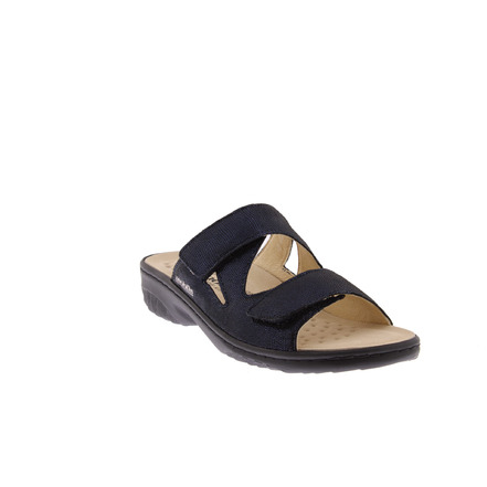 Mephisto Mobils thong slippers blue