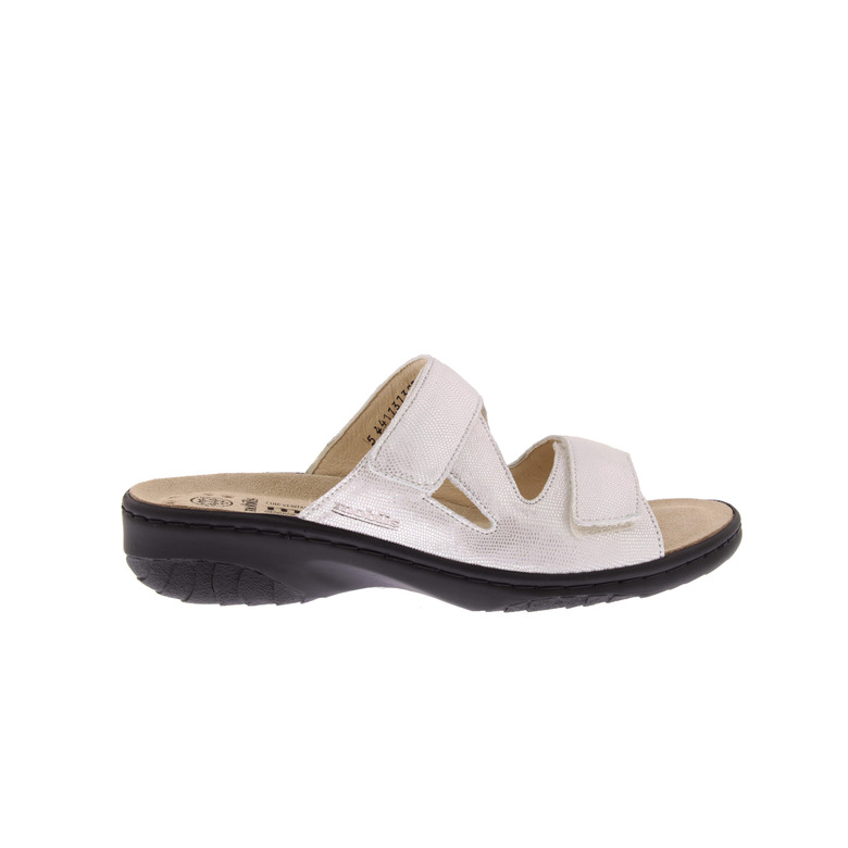 Mephisto Mobils thong slippers white