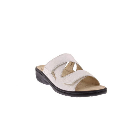 Mephisto Mobils thong slippers white