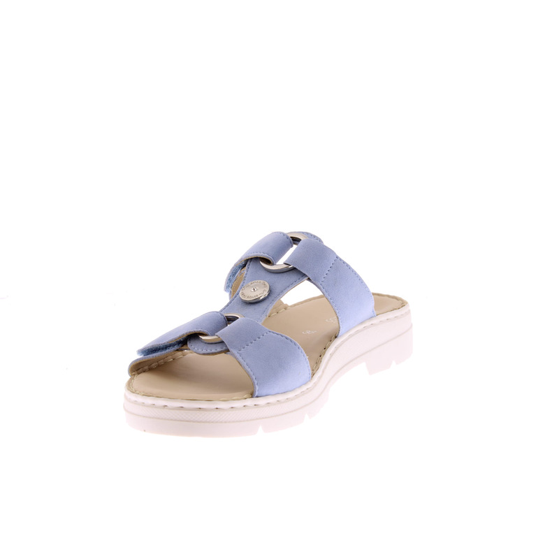 Ara slippers blauw 3