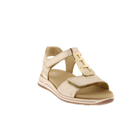Ara sandalen goud