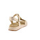 Ara sandalen goud 4
