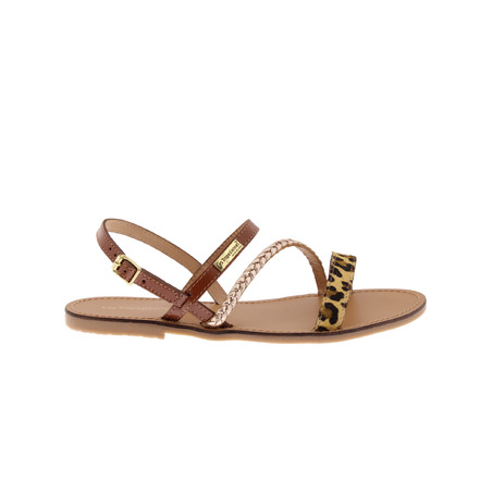 Les Tropeziennes sandals cognac