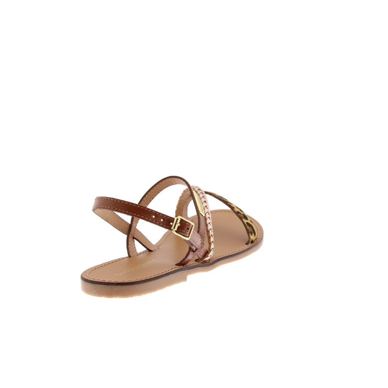 Les Tropeziennes sandals cognac 4