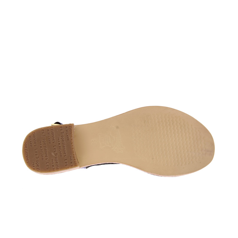 Les Tropeziennes sandalen blauw 5