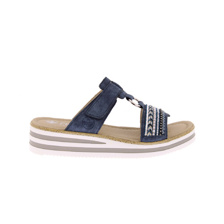 Rieker thong slippers blue