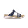Rieker thong slippers blue 1