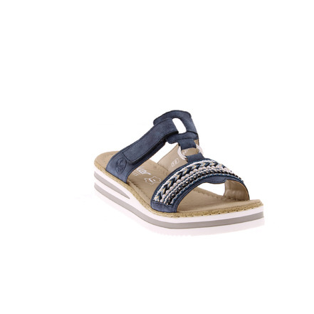 Rieker thong slippers blue