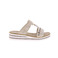 Rieker thong slippers lightbrown 1