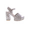 Jeannot sandalen zilver 1