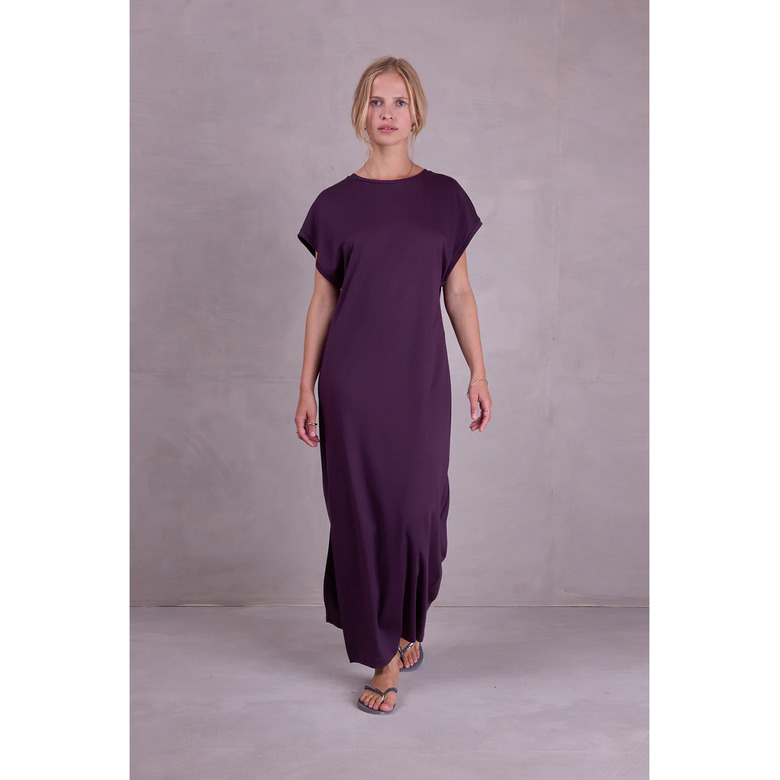 Nathalie Vleeschouwer jurk paars 2