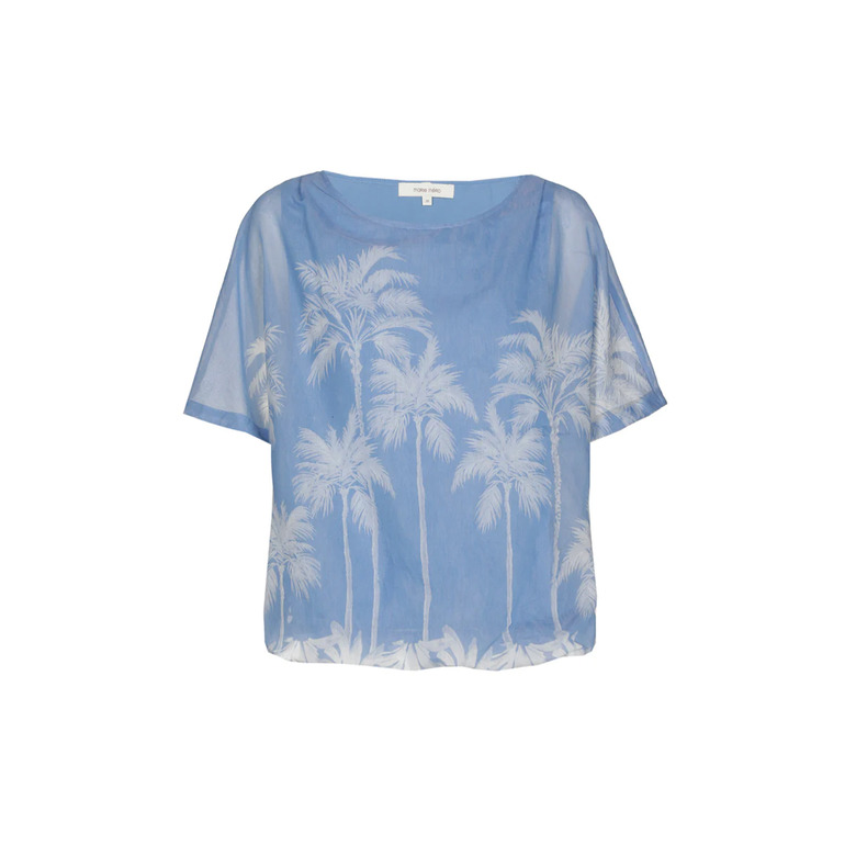 Marie Mero bluse blau