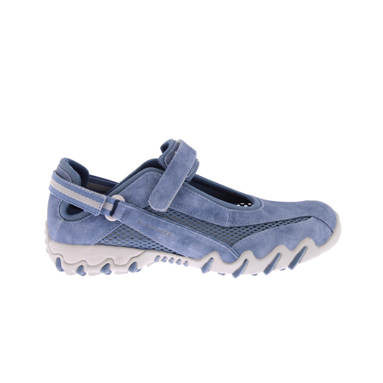 Mephisto Allrounder velcro shoes blue