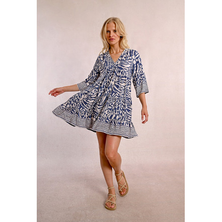 Molly Bracken jurk blauw