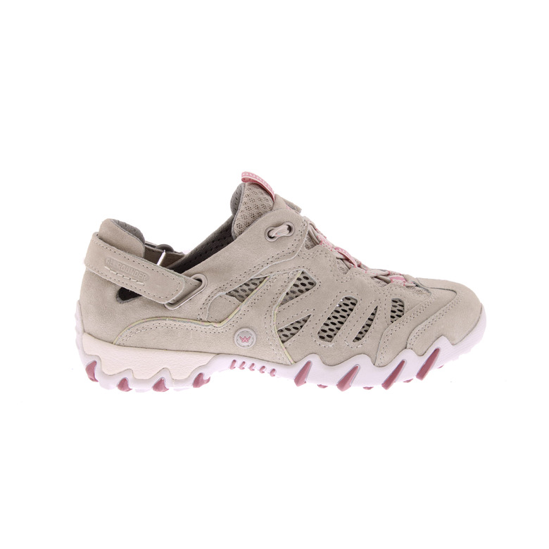 Mephisto Allrounder velcro shoes lightbrown