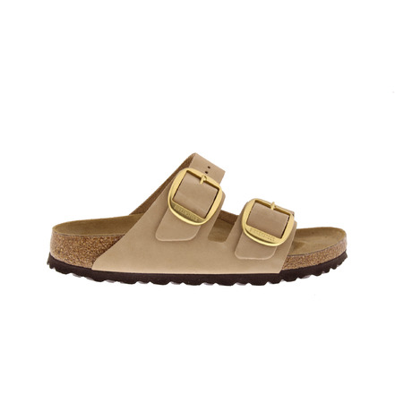 Birkenstock thong slippers lightbrown