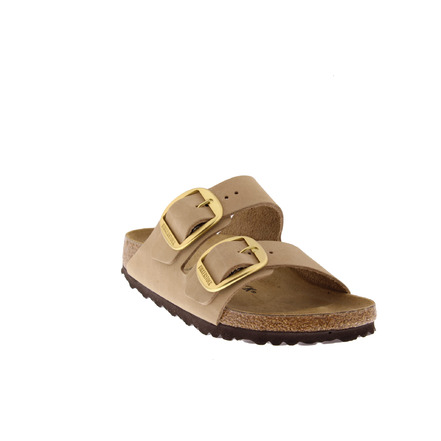 Birkenstock thong slippers lightbrown