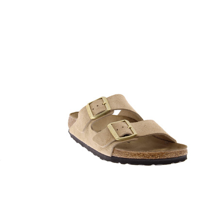 Birkenstock thong slippers lightbrown