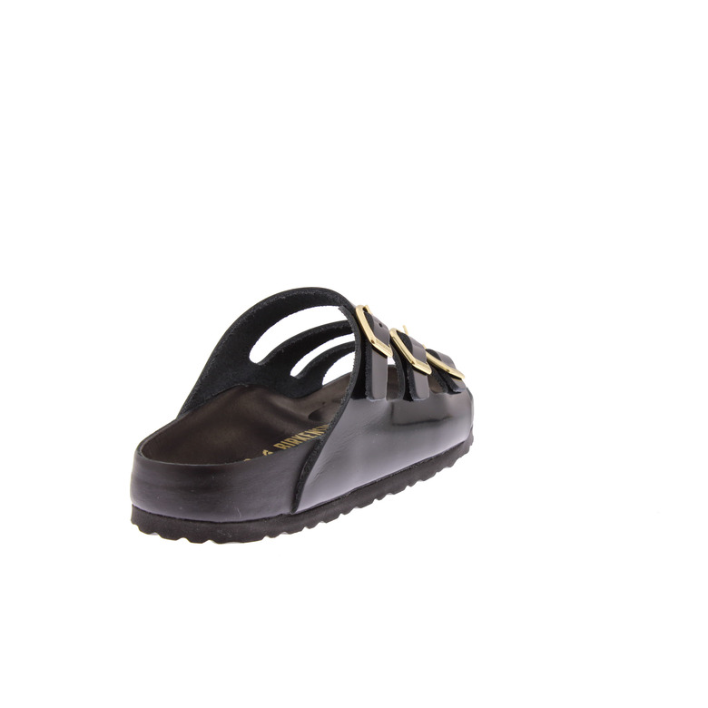 Birkenstock thong slippers black 4