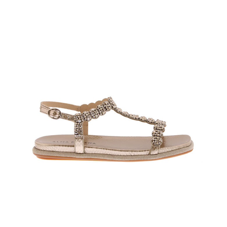 Alma En Pena sandalen goud